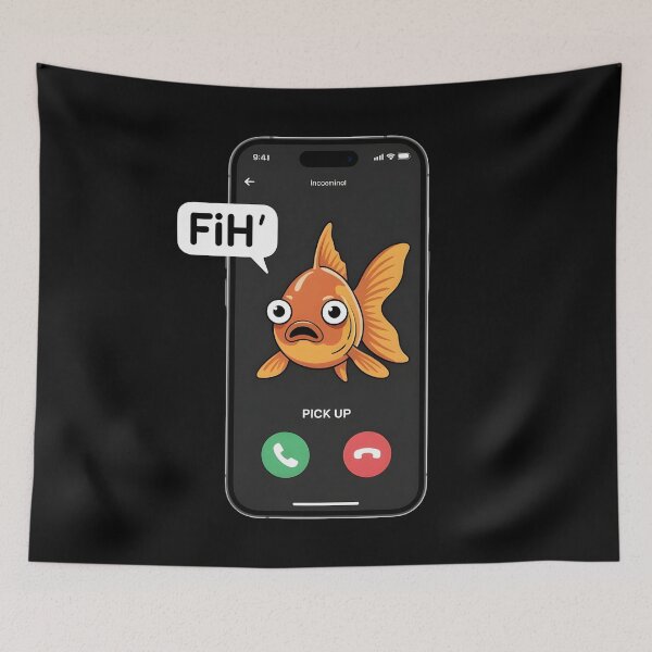 Item preview, Fih Meme Shirt designed and sold by Redgiant87x.