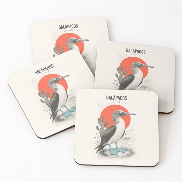Item preview, Blue-Footed Booby – Galápagos Bird Art designed and sold by EdwinkOne.
