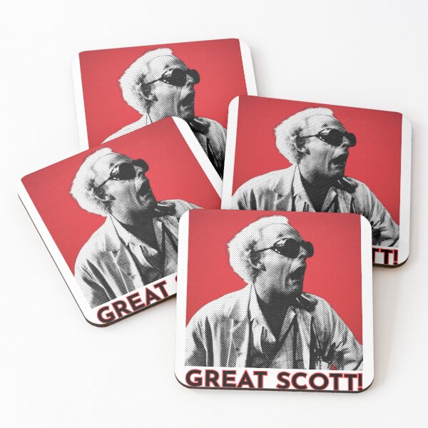 Item preview, Back to the future - Doc Brown - Great Scott! designed and sold by TheRubberOnion.