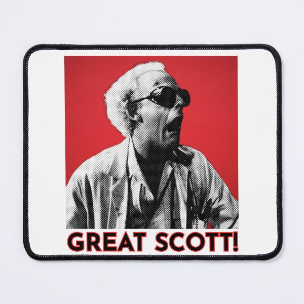 Item preview, Back to the future - Doc Brown - Great Scott! designed and sold by TheRubberOnion.