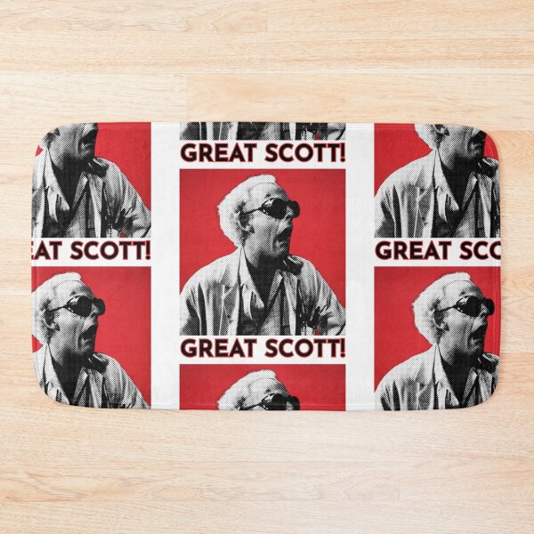 Item preview, Back to the future - Doc Brown - Great Scott! designed and sold by TheRubberOnion.