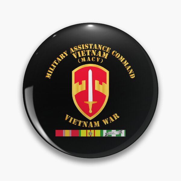 Item preview, Army - Military Assistance Cmd Vietnam - MACV - Vietnam War w SVC designed and sold by Military Insignia Products.