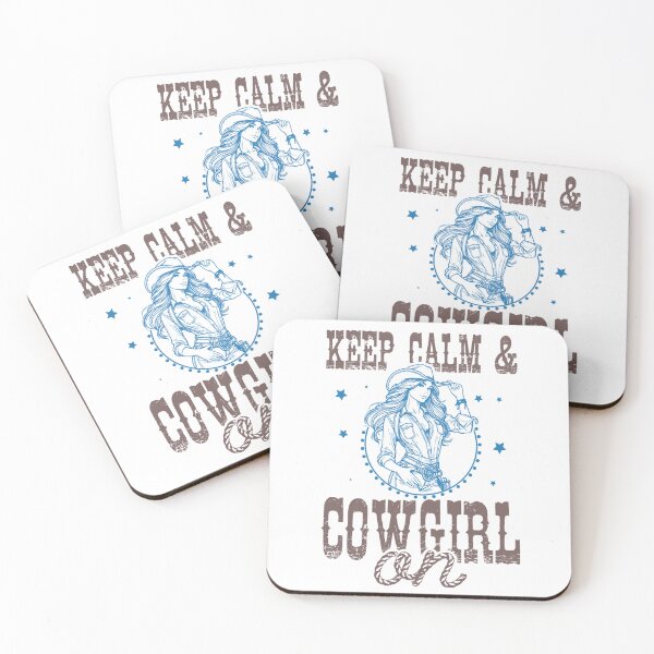Item preview, Keep Calm And Cowgirl On Vintage Western designed and sold by Jcat7.