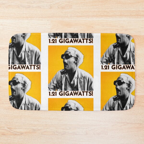 Item preview, Back to the future - Doc Brown - 1.21 Gigawatts! designed and sold by TheRubberOnion.