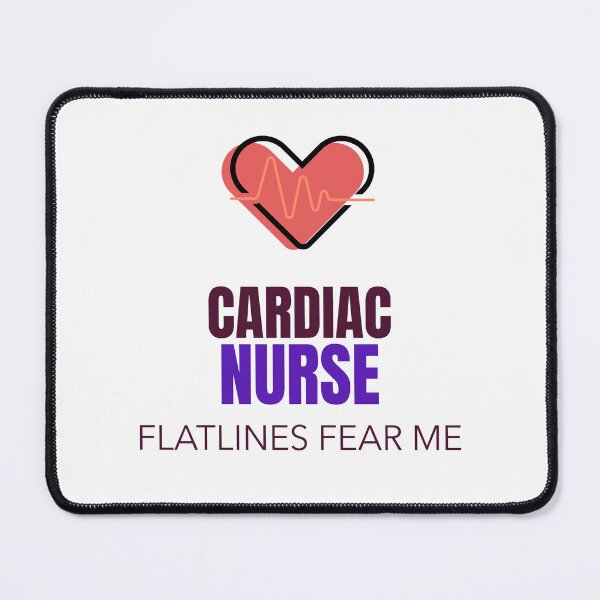 Item preview, Cardiac Nurse Flatlines Fear Me Tshirt designed and sold by BluemoonTees.