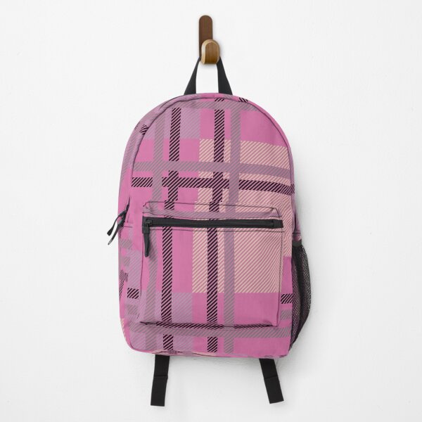 Item preview, Pink plaid pattern surface printing designed and sold by MonoDigitalArt.