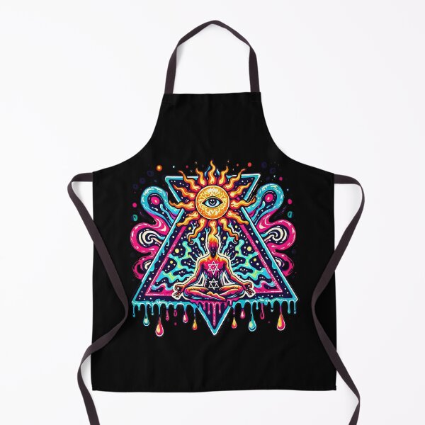 Item preview, Psychedelic Third Eye Meditation – Trippy Cosmic Energy T-Shirt designed and sold by PSYNOVA.