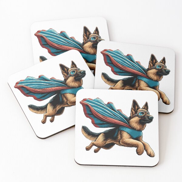 Item preview, Super Dog German Shepherd Cape Gift designed and sold by Pineapple-Tree.