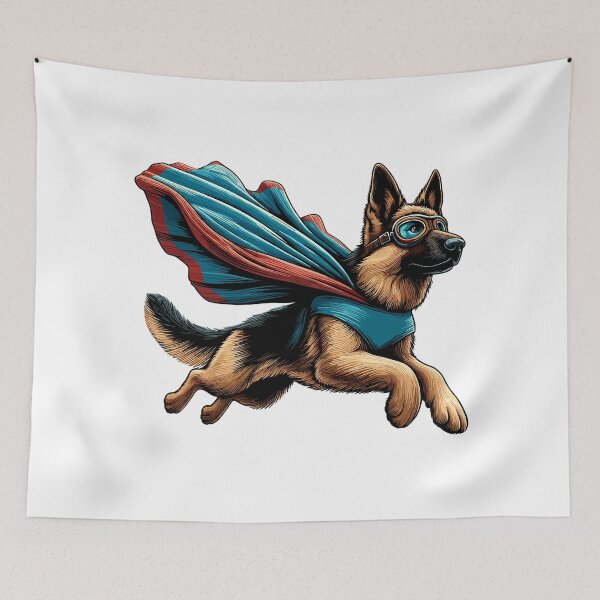 Item preview, Super Dog German Shepherd Cape Gift designed and sold by Pineapple-Tree.