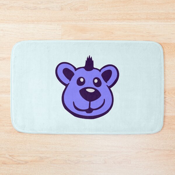 Item preview, Bear Punk Mohawk Haircut Happy Cute Teddy Friendly designed and sold by shirt-o-mat.