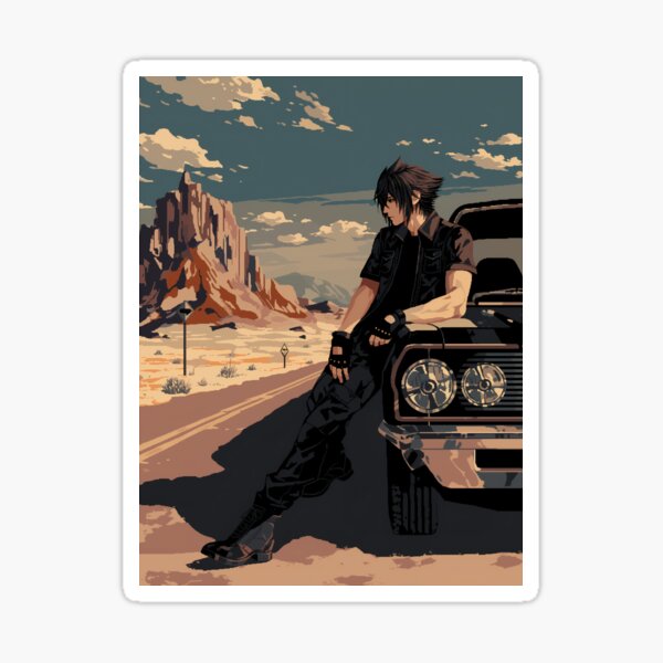 Item preview, Noctis Pixel Art designed and sold by SchellStation.