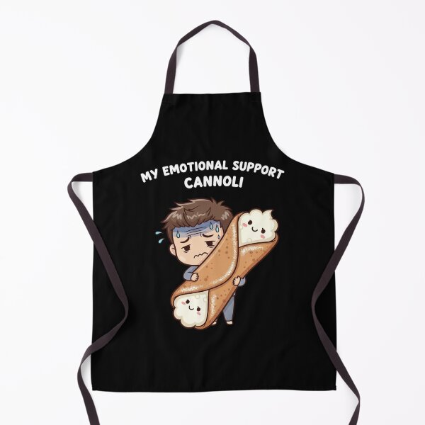 Item preview, My Emotional Support Cannoli – Funny Italian Dessert Design designed and sold by Bowniko^^.