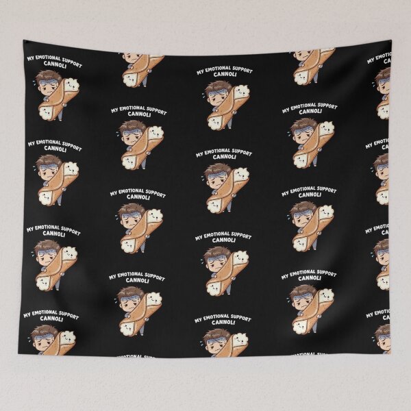 Item preview, My Emotional Support Cannoli – Funny Italian Dessert Design designed and sold by Bowniko^^.