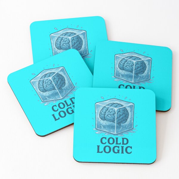 Item preview, Cold Logic – Brain in Ice Cube Surreal Science Design designed and sold by MarCinu Art.
