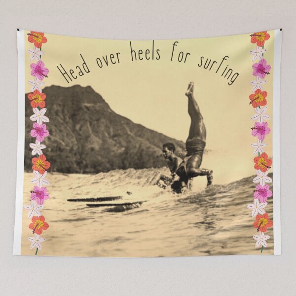 Item preview, Head Over Heels For Surfing designed and sold by reliefaquajock.