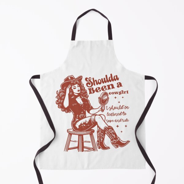 Item preview, Retro Western Shoulda Been A Cowgirl designed and sold by Jcat7.