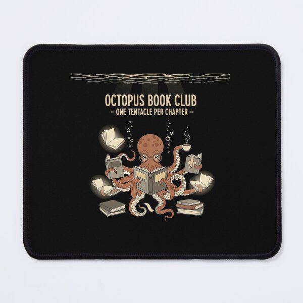 Item preview, Octopus Book Club – Funny Reading Lover Design for Nerds & Ocean Fans designed and sold by Bowniko^^.