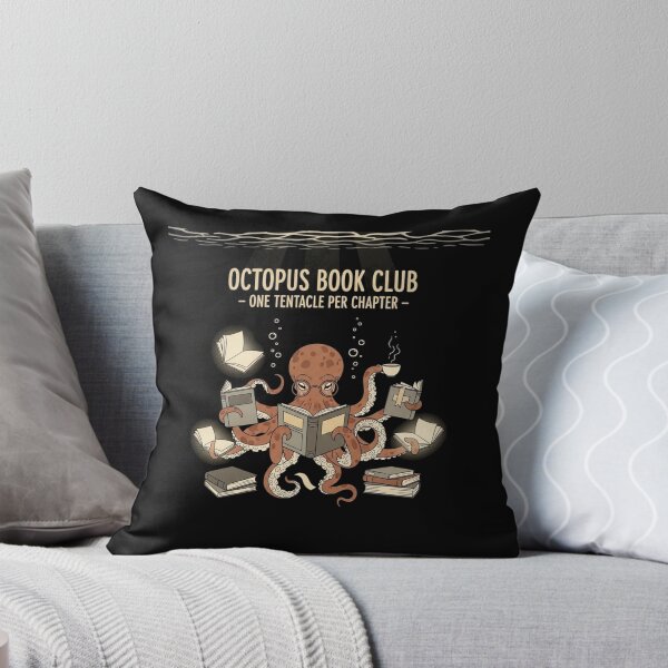 Item preview, Octopus Book Club – Funny Reading Lover Design for Nerds & Ocean Fans designed and sold by Bowniko^^.