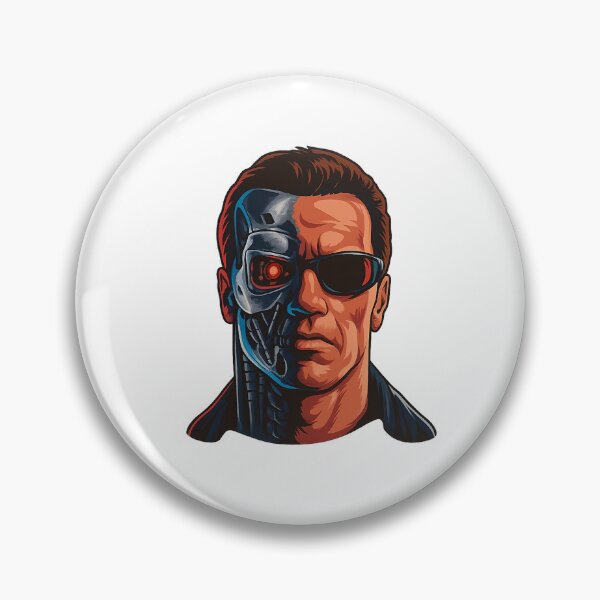 Item preview, Terminator Half Face 1 - Undead Artist designed and sold by UndeadArtistX.