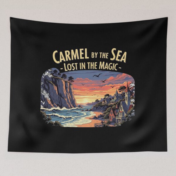 Item preview, Carmel by the Sea – Lost in the Magic | Coastal California Vintage Design designed and sold by Bowniko^^.