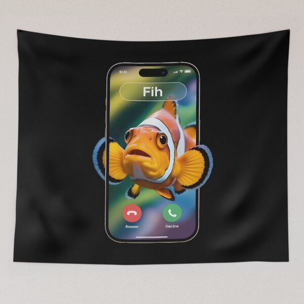 Item preview, Fih Meme Shirt designed and sold by Redgiant87x.