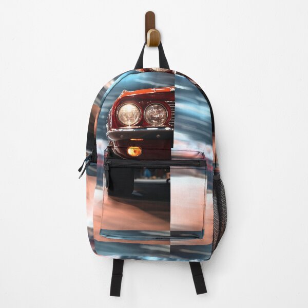 Item preview, retro red car designed and sold by Bukhisz.
