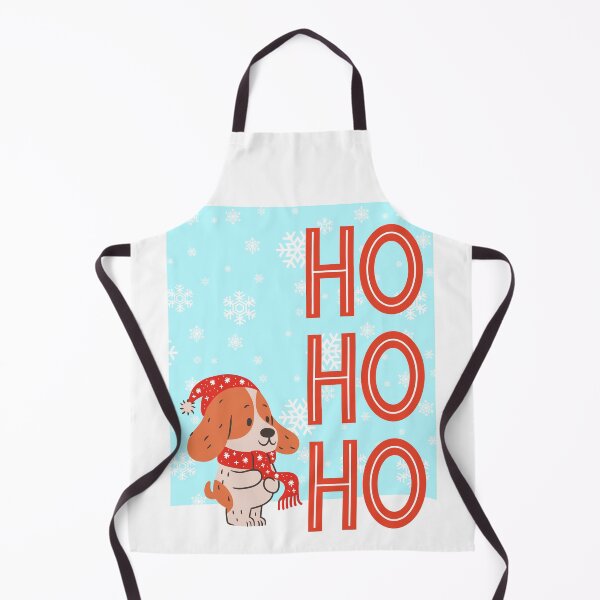 Item preview, Christmas Dog Ho Ho Ho Design designed and sold by CarefulCreation.