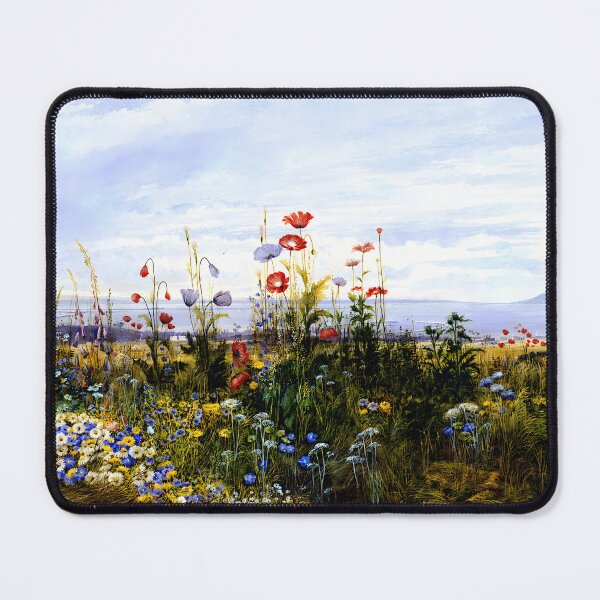 Item preview, Andrew Nicholl - Wildflowers with a View of Dublin Bay designed and sold by Jon-Baran.