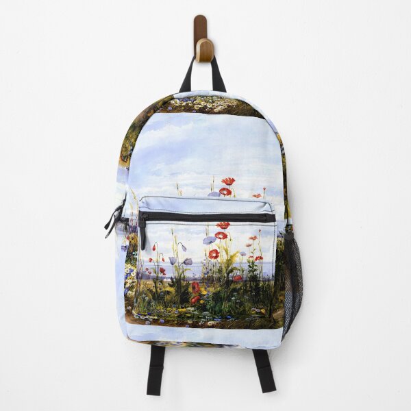 Item preview, Andrew Nicholl - Wildflowers with a View of Dublin Bay designed and sold by Jon-Baran.