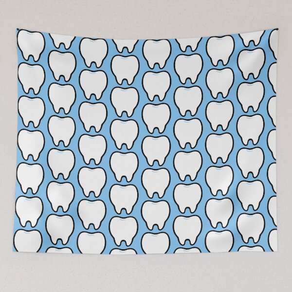 Item preview, Cute Minimal Tooth Illustration – Clean Dental Design for Hygienists & Dentists designed and sold by OEKAKIYASAN.