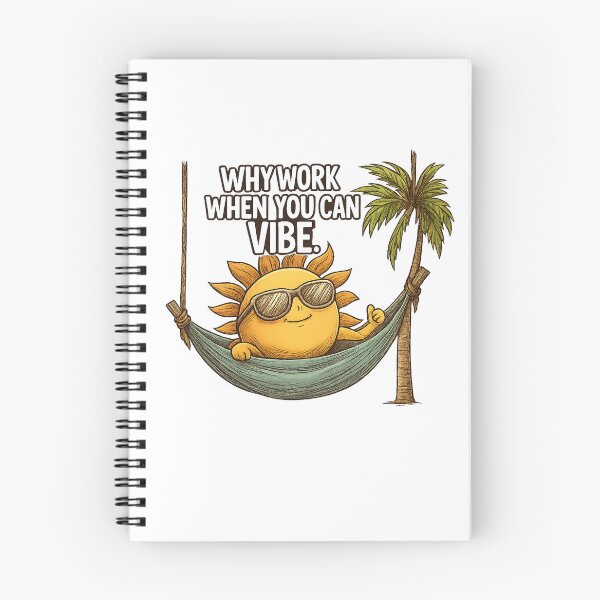Item preview, Why Work When You Can Vibe designed and sold by Chroma Myst.