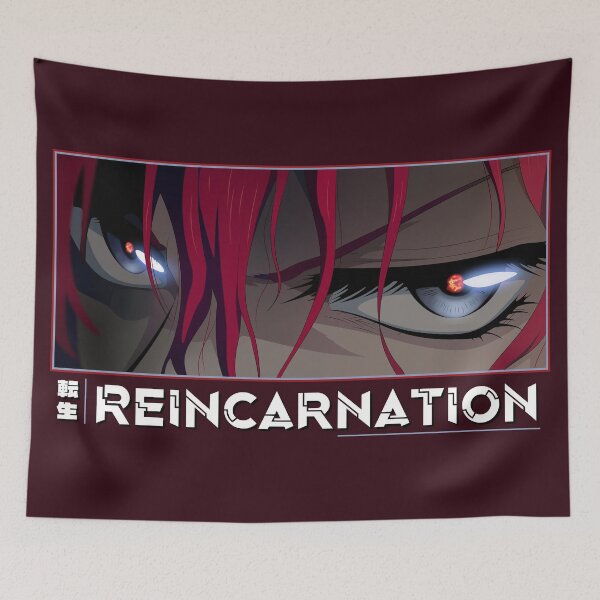 Item preview, Reincarnation Anime Eyes Japanese Cozy Anime Style designed and sold by Otakurypto.