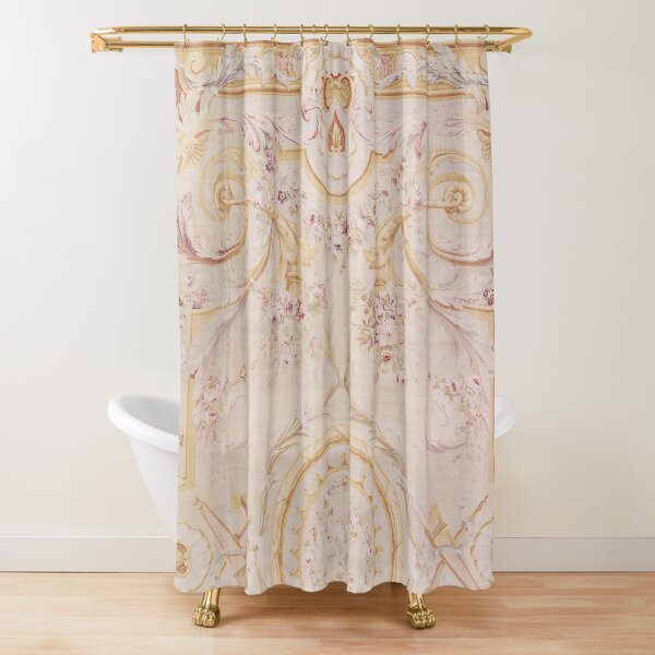 Louis XIV Savonnerie French Floral Carpet Print Blackout Curtain by Vicky  Brago-Mitchell®