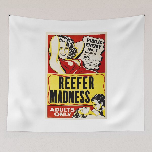 Item preview, Reefer Madness Vintage Film Poster designed and sold by IanBakerToons.