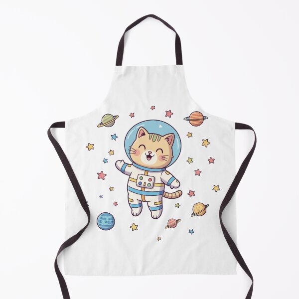 Item preview, Cosmonaut cat in space designed and sold by 0bscurio.