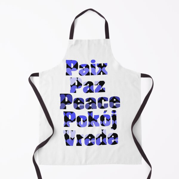 Item preview, Peace in Many Languages Blue Hearts designed and sold by ValeriesGallery.