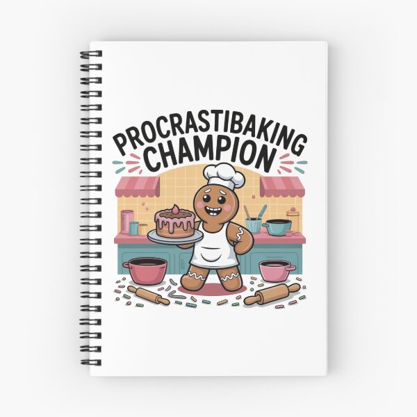 Item preview, Procrastibaking Champion – Funny Baking Humor T-Shirt for Lazy Bakers designed and sold by Bowniko^^.