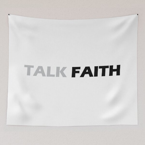 Item preview, talk faith designed and sold by Positive Mindzet!.