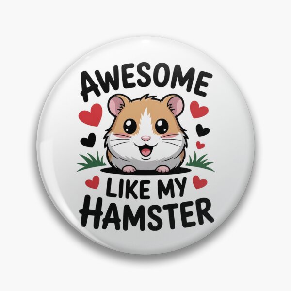 Item preview, Awesome Like My Hamster – Funny Pet Lover Design for Hamster Fans designed and sold by Bowniko^^.