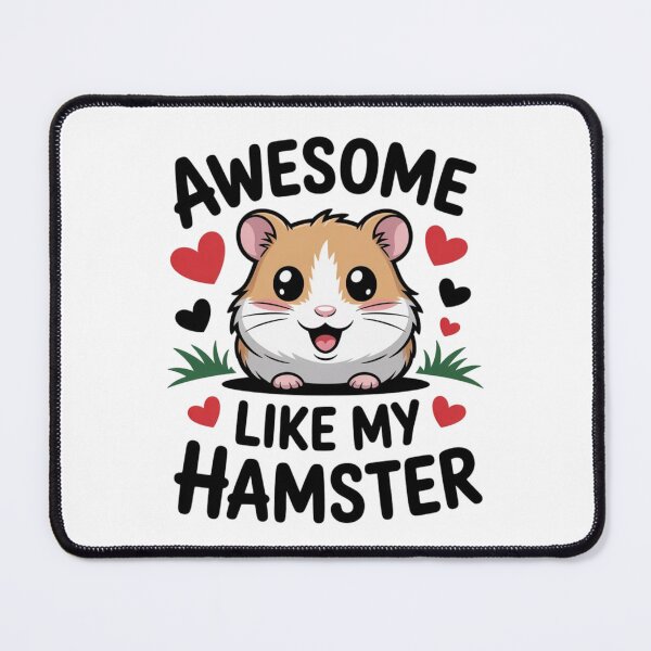 Item preview, Awesome Like My Hamster – Funny Pet Lover Design for Hamster Fans designed and sold by Bowniko^^.