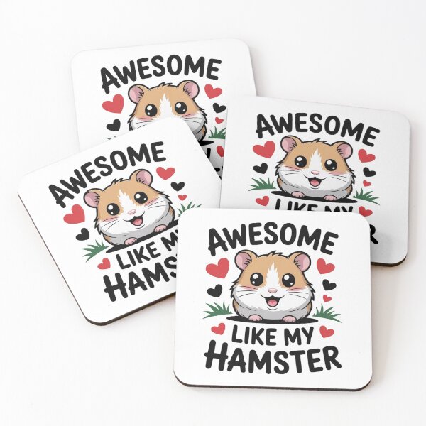 Item preview, Awesome Like My Hamster – Funny Pet Lover Design for Hamster Fans designed and sold by Bowniko^^.