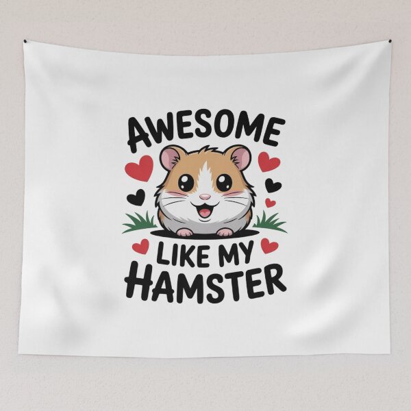 Item preview, Awesome Like My Hamster – Funny Pet Lover Design for Hamster Fans designed and sold by Bowniko^^.