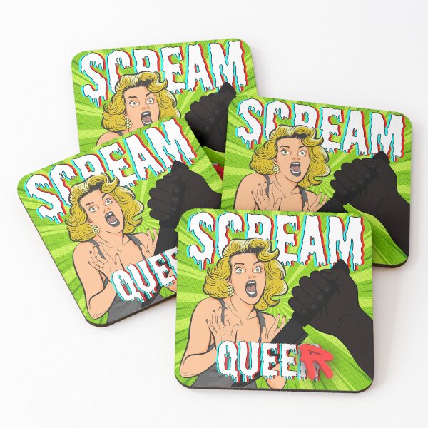 Item preview, Scream Queer/Queen designed and sold by PrideWithABite.