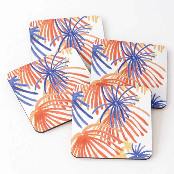 Item preview, loopy florals designed and sold by Nawafiadesigns.