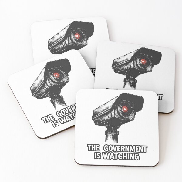 Item preview, The Government Is Watching designed and sold by Chroma Myst.