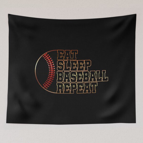 Item preview, Baseball Rhythms: The Eat, Sleep, Repeat Lifestyle designed and sold by momoworlddesign.