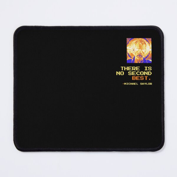Item preview, There is no second best - Michael Saylor Quote Art designed and sold by CyberRex.
