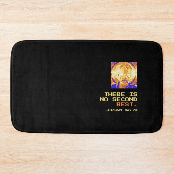 Item preview, There is no second best - Michael Saylor Quote Art designed and sold by CyberRex.