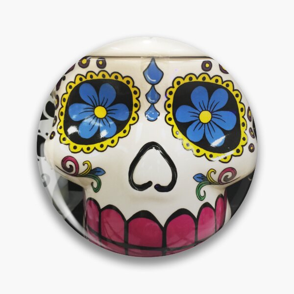 Artikelvorschau, Calavera entworfen und verkauft von ShutterbugBttns.