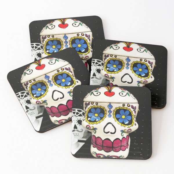 Item preview, Calavera designed and sold by ShutterbugBttns.